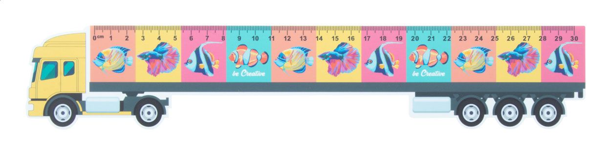 Trucker 30. righello cm.30, camion