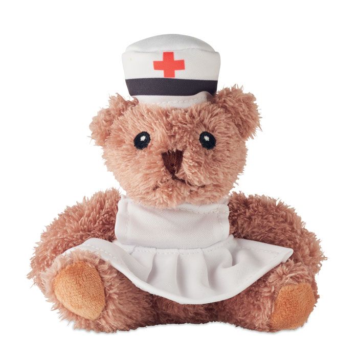 NURSE. Orsetto infermiere di peluche