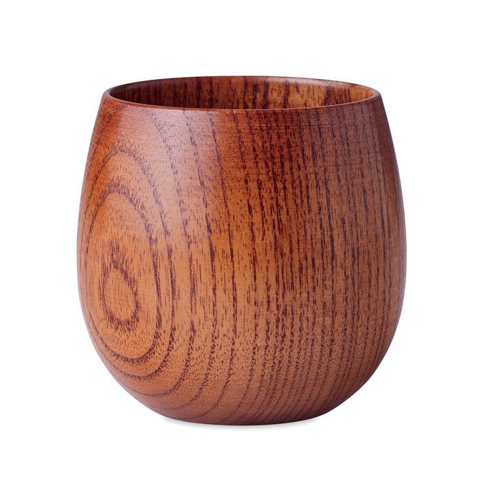 OVALIS. Tazza in legno di quercia 250 ml