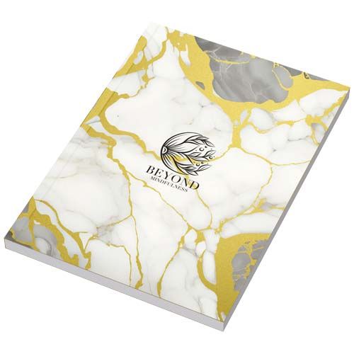 Blocco note formato A5 con copertina morbida metallizzata - 100 fogli Novella Austen