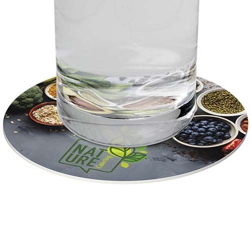 Sottobicchiere rotondo Lumin