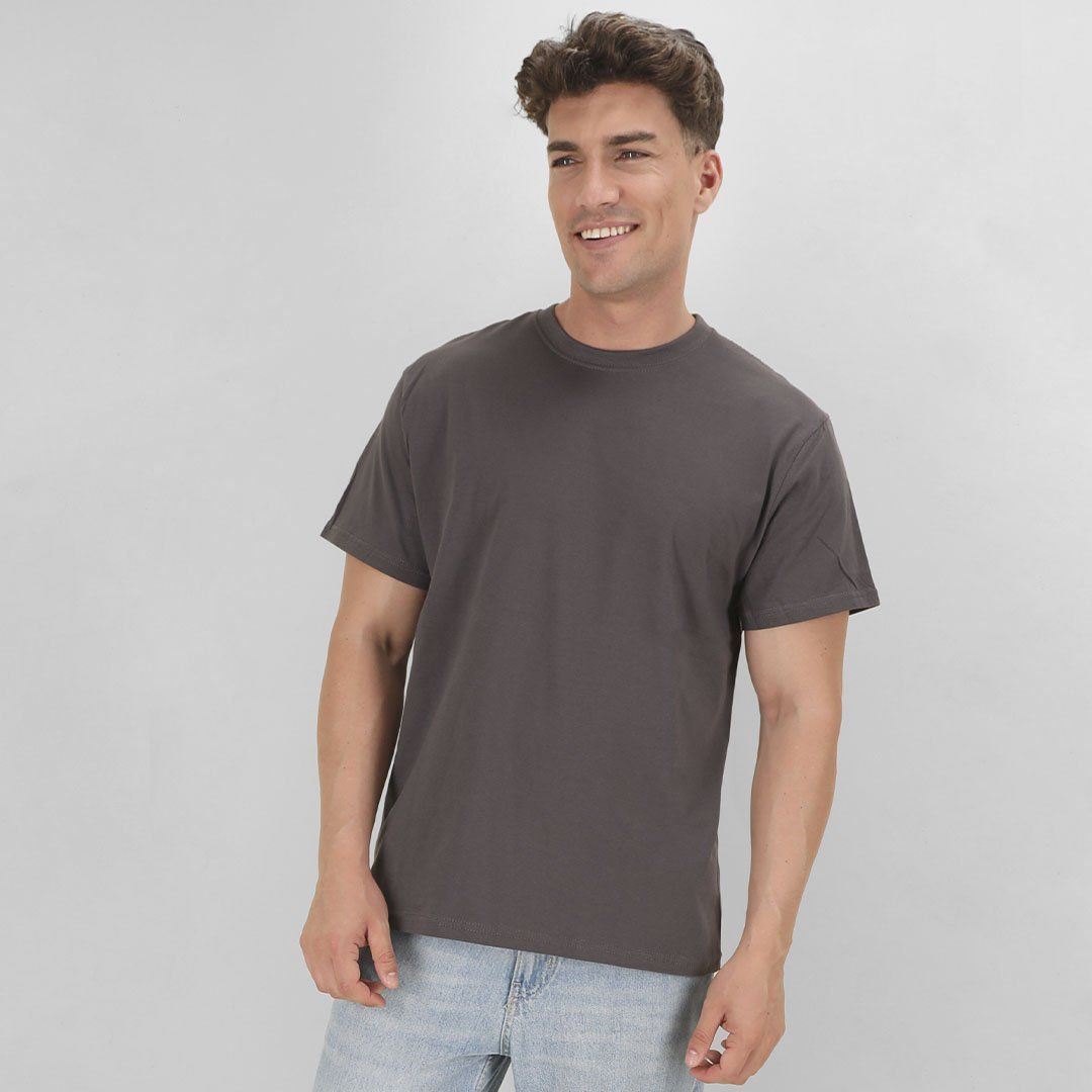 T-Shirt Personalizzata da Uomo Stampata con Foto, Collo