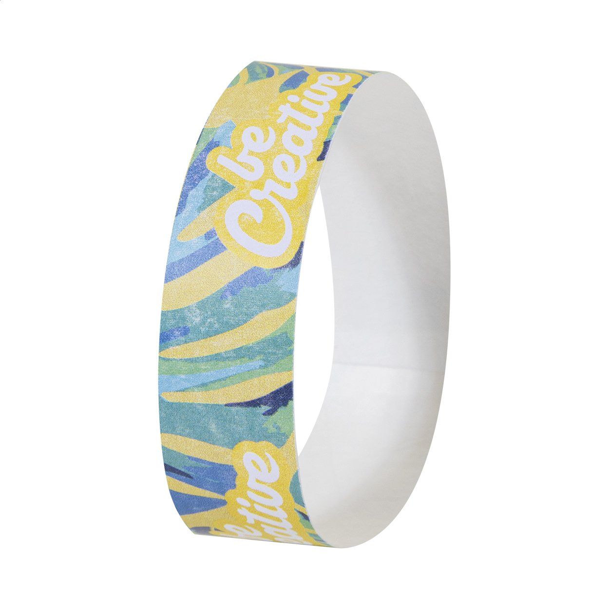 Wristvek Creative. braccialetti personalizzati in tyvek (10 pezzi)