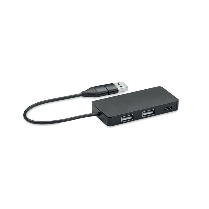 HUB-C. Hub USB a 3 porte