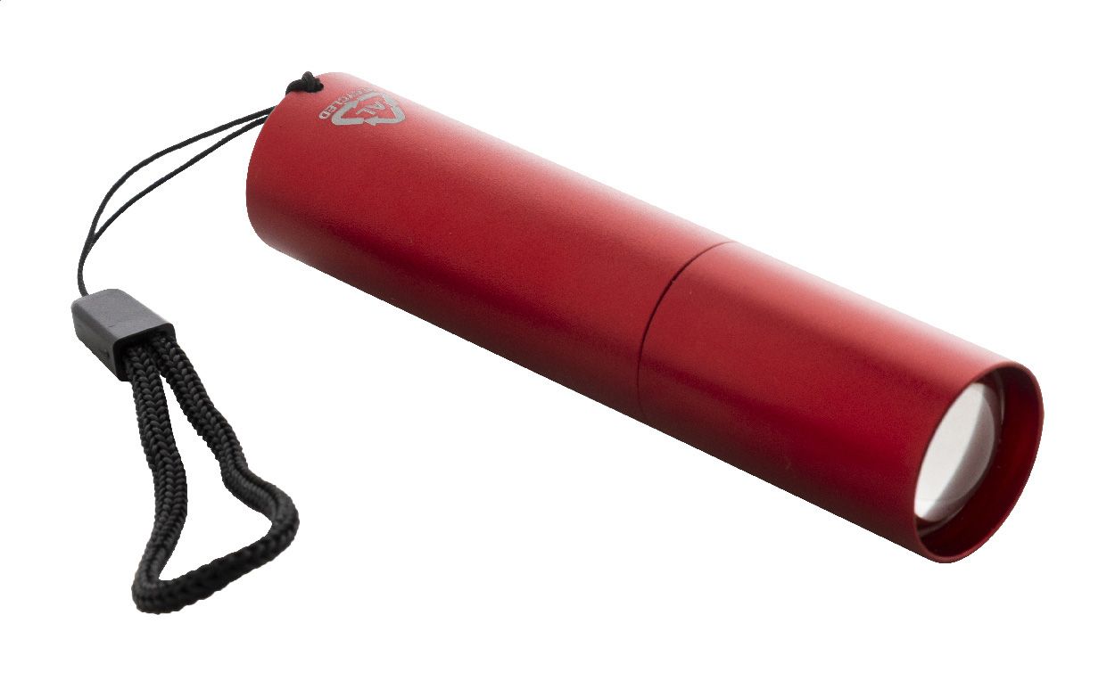 Chargelight Tone. Torcia ricaricabile in alluminio riciclato