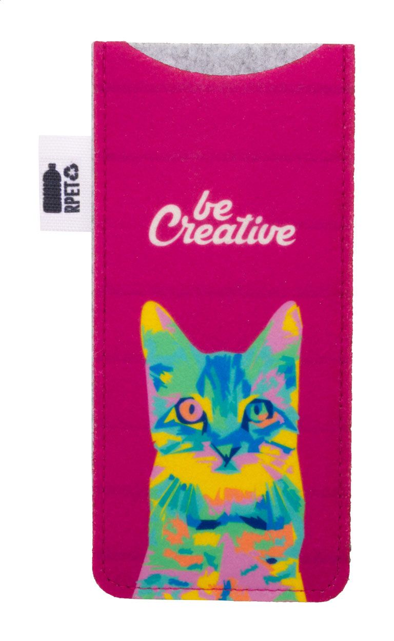 CreaFelt Sun. Custodia per occhiali in RPET personalizzabile