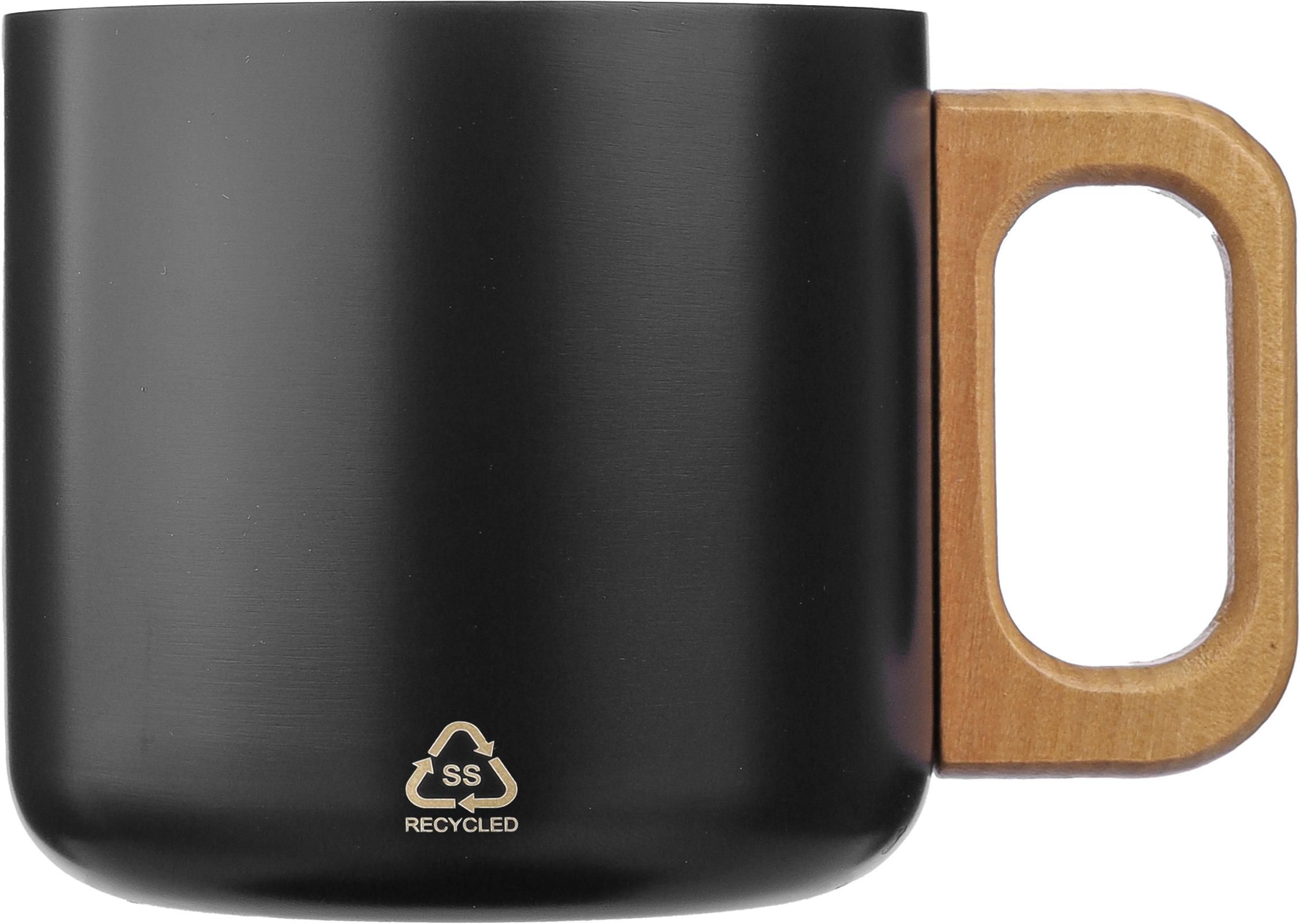 Tazza a doppia parete in acciaio inox riciclato 400 ml Dwight