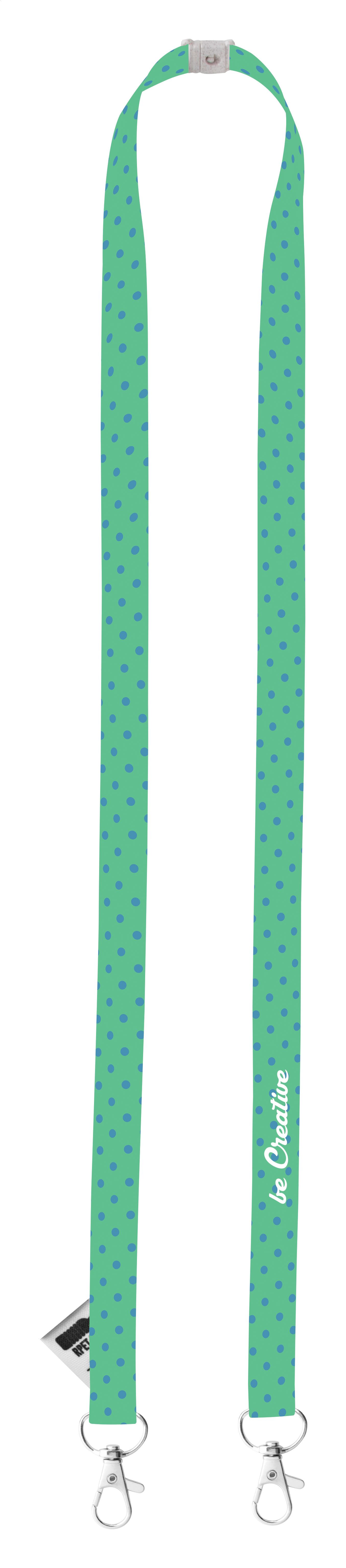 Subyard 15 Double Safe Eco. lanyard personalizzabile con stampa in sublimazione