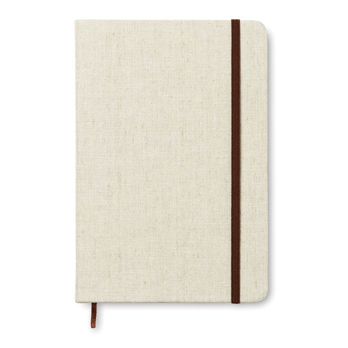 CANVAS. Notebook con cover in canvas