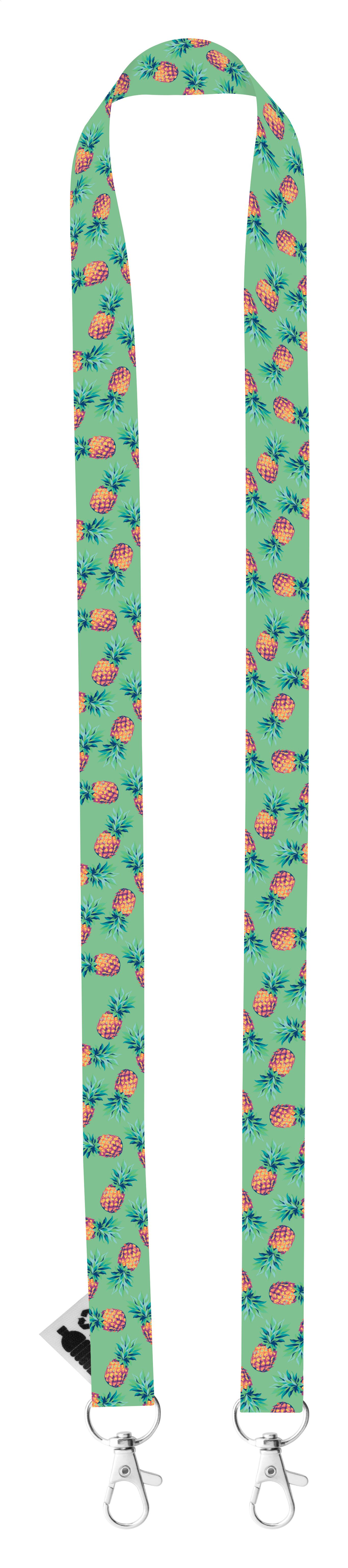 Subyard Double RPET. lanyard stampa sublimazione