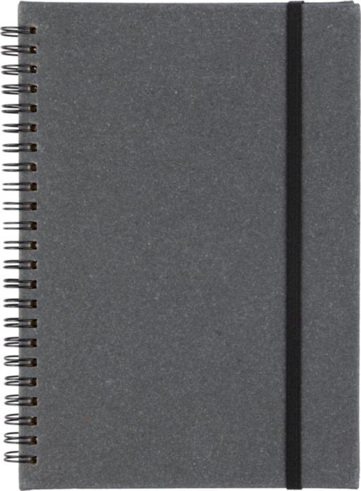 Taccuino in pelle riciclata formato +/- A5 Egon