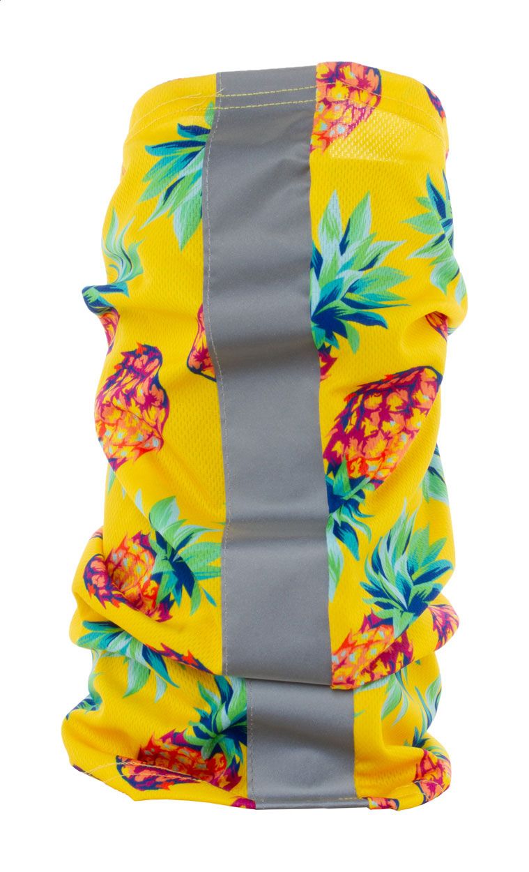 CreaScarf Reflect. Scaldacollo multifunzione personalizzabile con banda riflettente