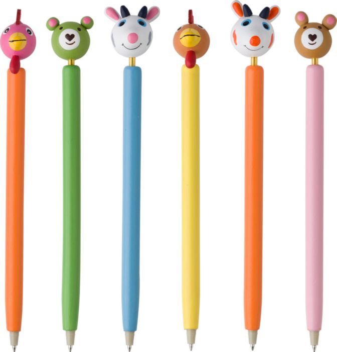Penna a sfera animaletti in vari soggetti Darryl