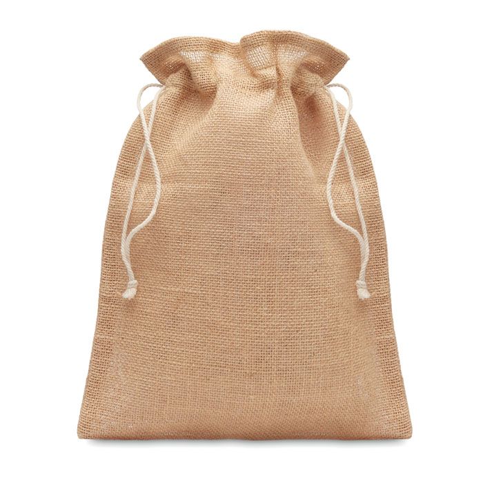 JUTE SMALL. Piccola borsa in juta