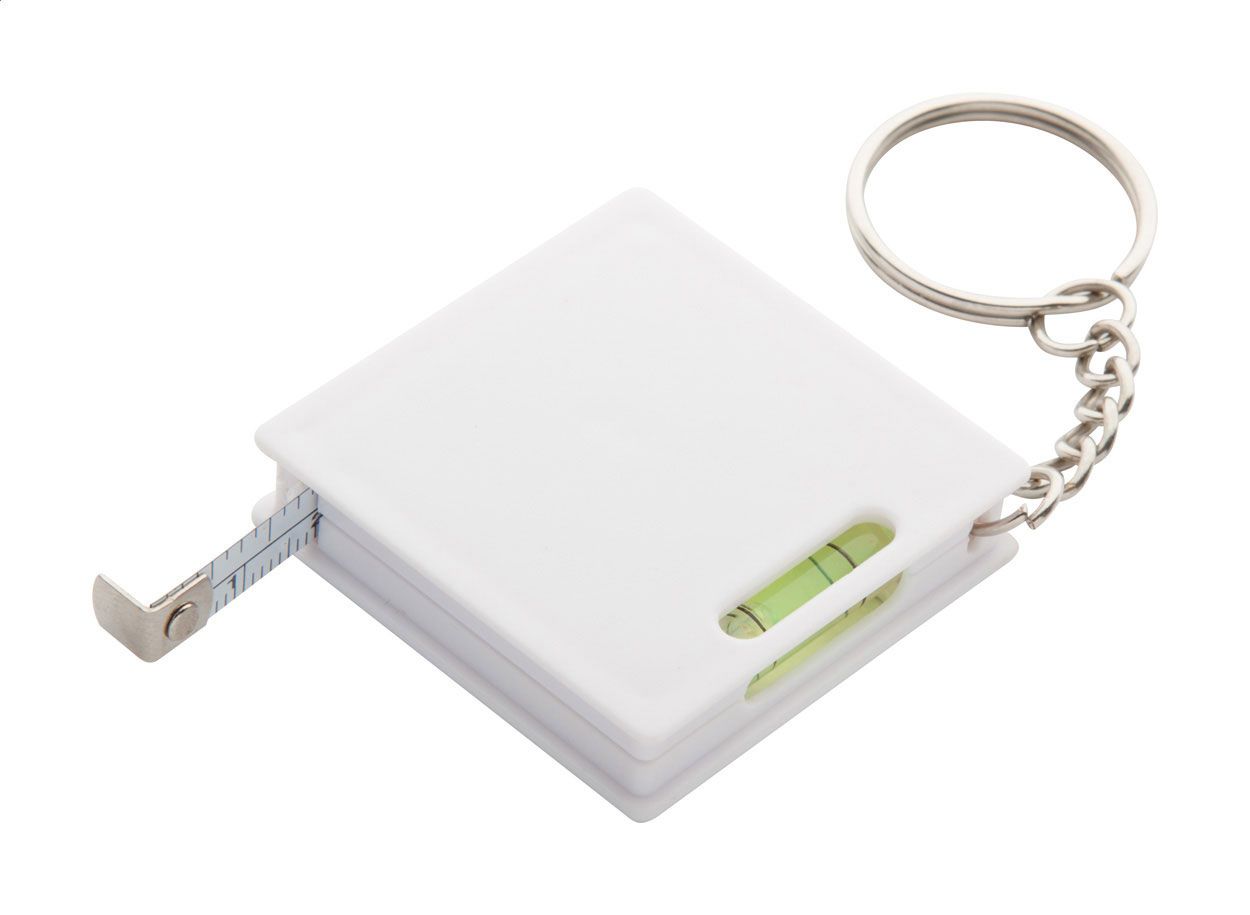 Level. portachiavi con flessometro