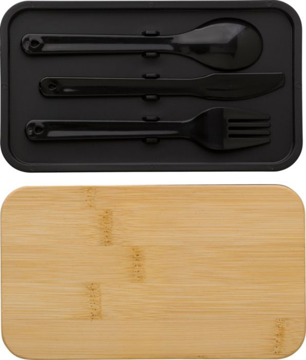 Lunch Box con doppio scomparto in PP Maxton