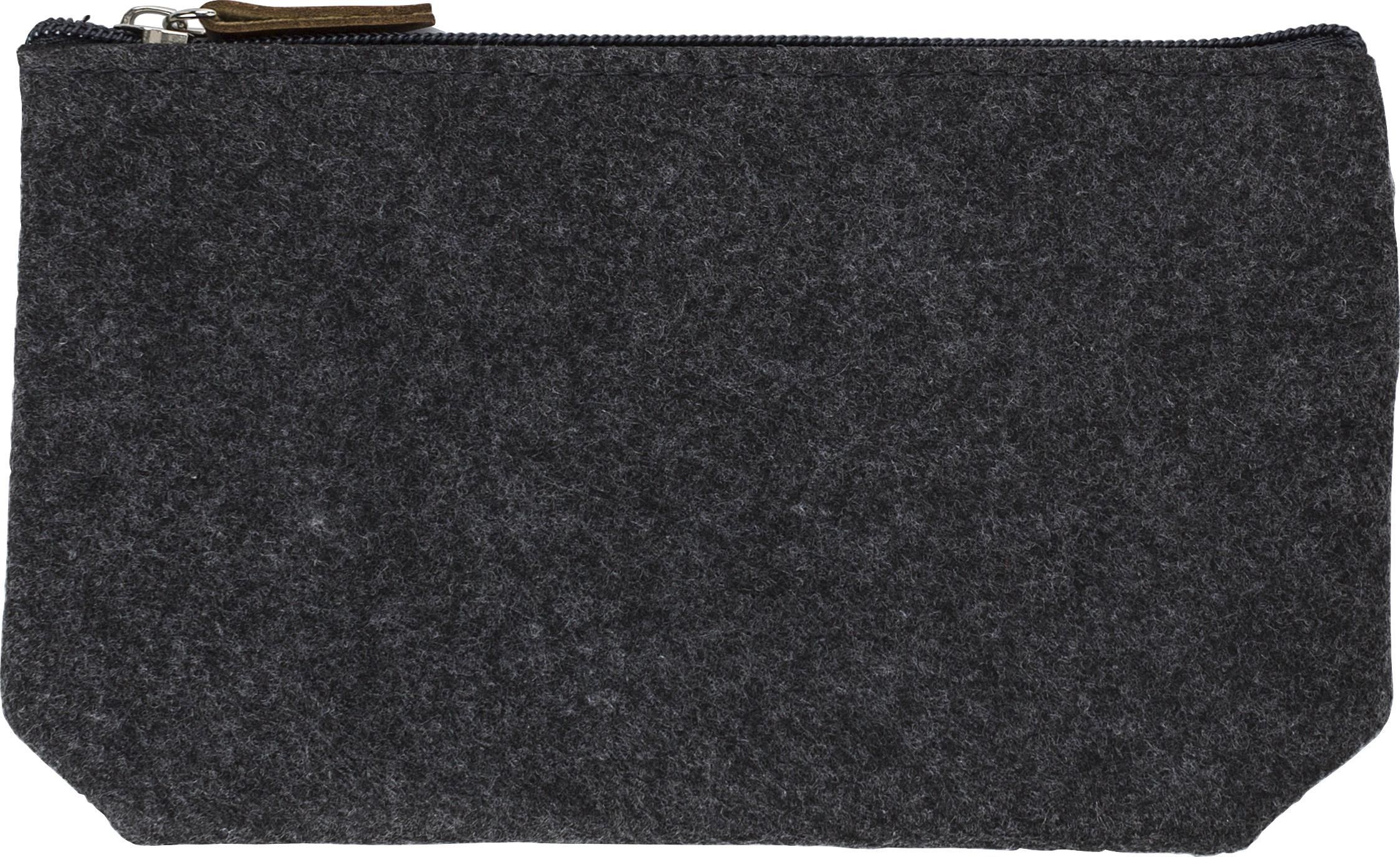 Beauty case in feltro rPET Lucy