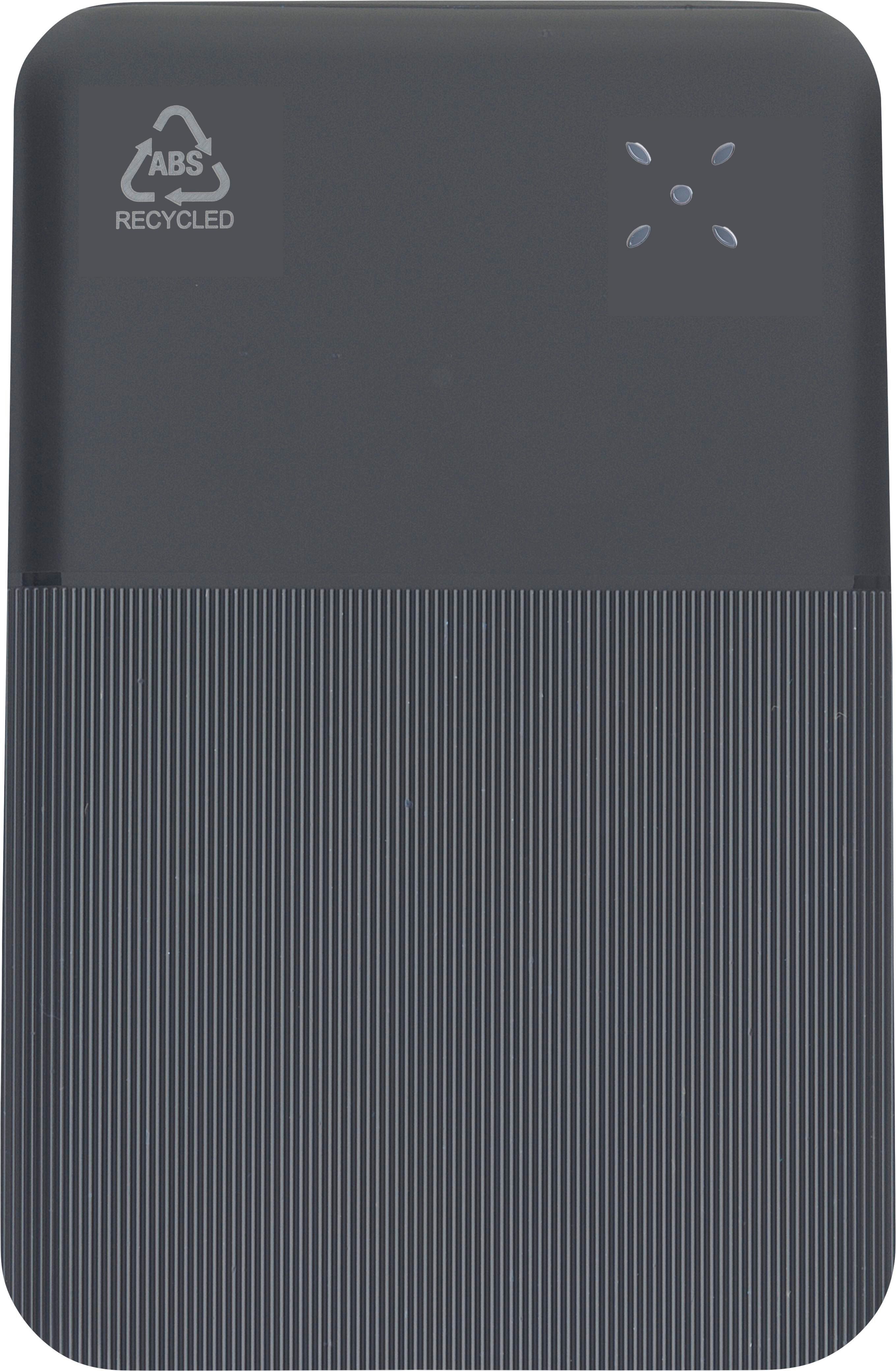 Powerbank in ABS riciclato Tavi