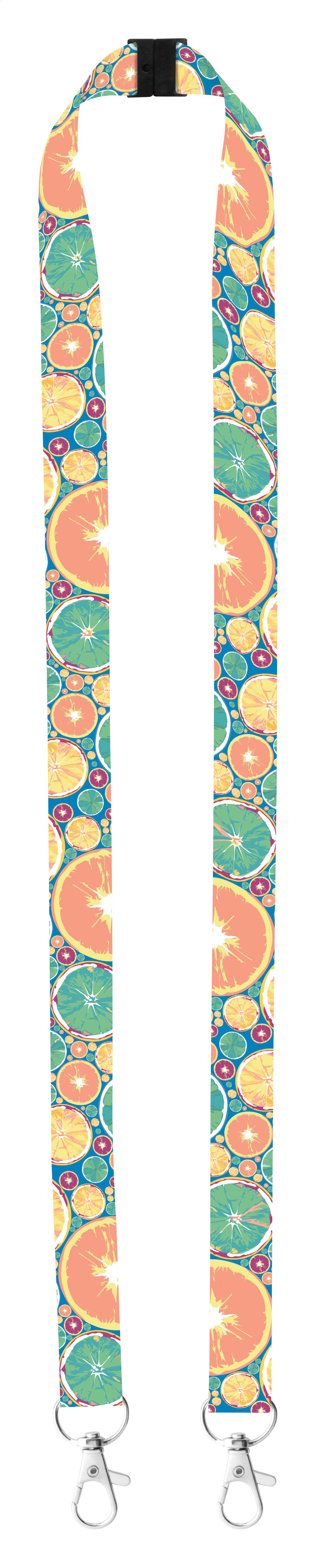 Subyard Double Safe. lanyard stampa sublimazione