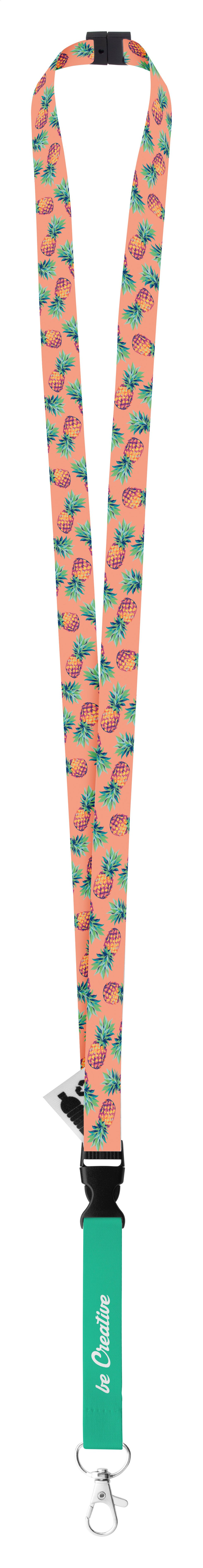 Subyard 15 C Safe RPET. lanyard stampa sublimazione