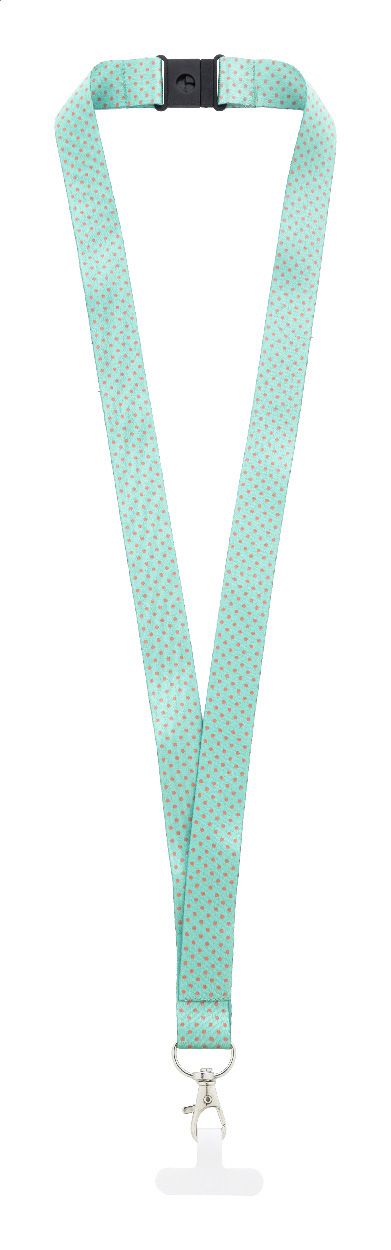 Subyard Mobile Slim Safe. Lanyard in RPET personalizzabile con porta cellulare