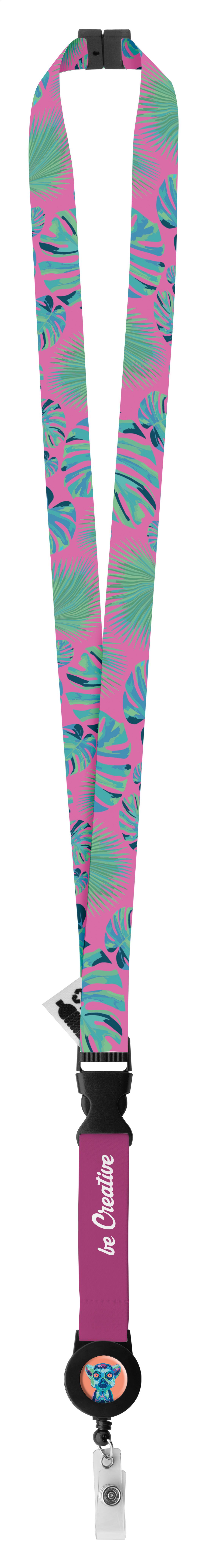 Subyard YoYo B Safe RPET. lanyard stampa sublimazione