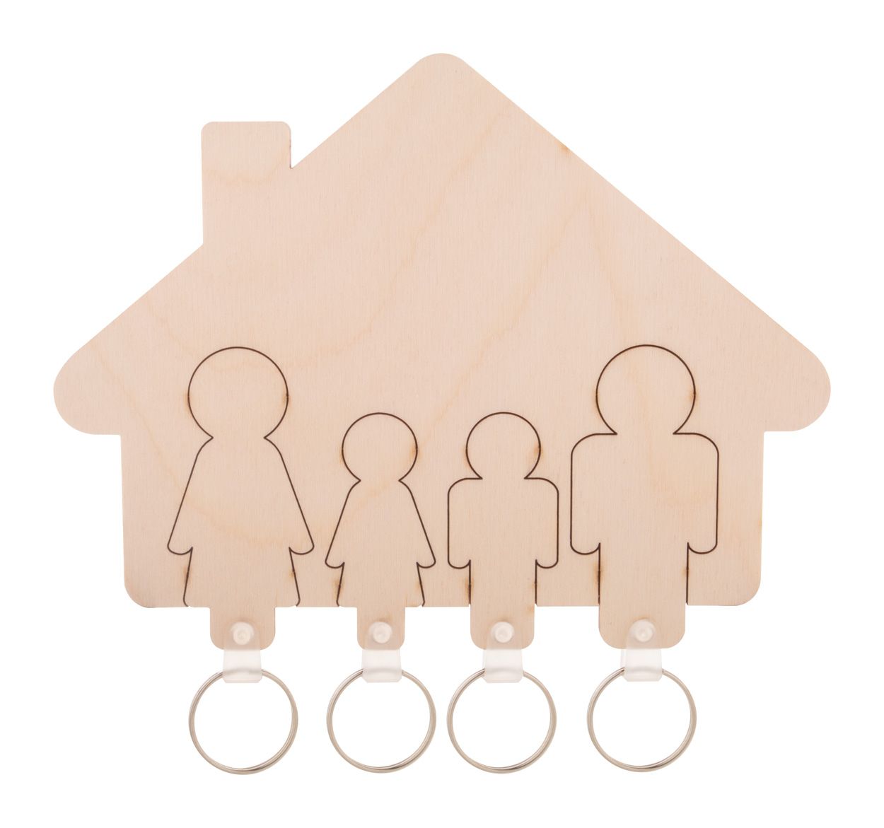 Homey Plus. portachiavi da parete