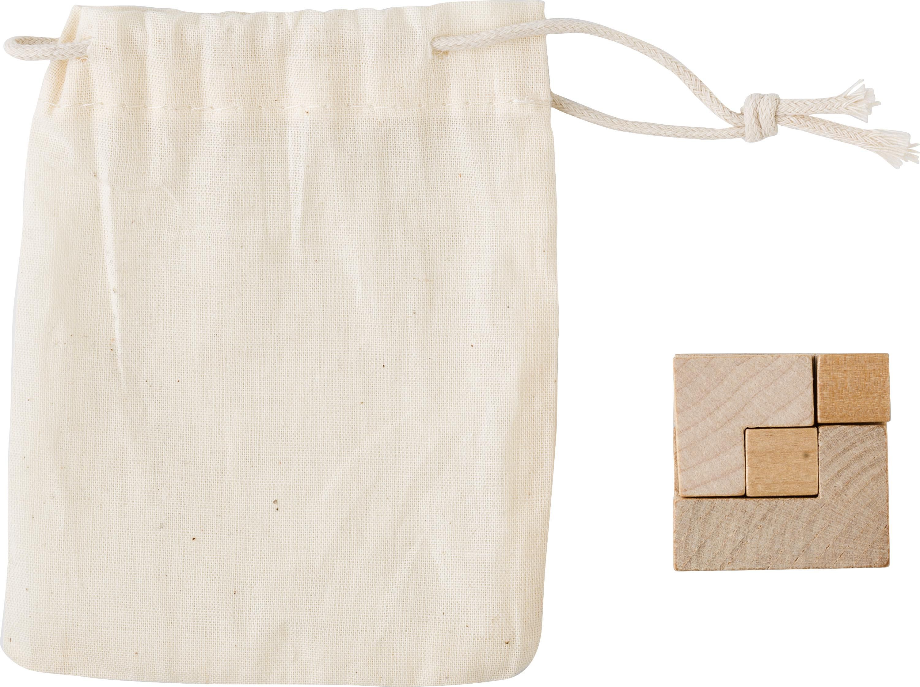 Puzzle Cubo in legno Amber