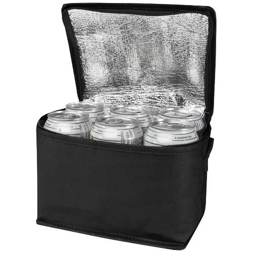 Borsa termica con capacità per 6 lattine in tessuto non tessuto riciclato certificato GRS Spectrum - 4L