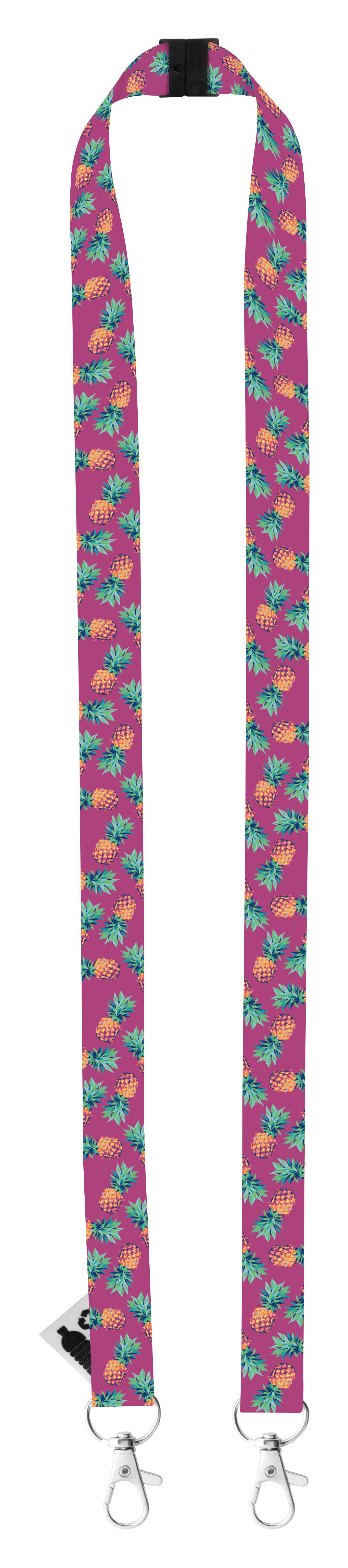 Subyard Double Safe RPET. lanyard stampa sublimazione