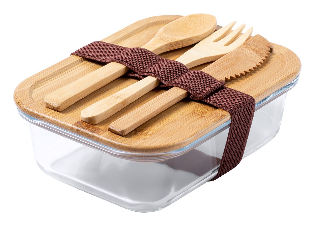 Cuttata. contenitore per il pranzo in vetro