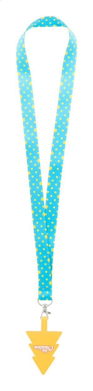 Subyard Mobile Xmas. Lanyard portacellulare in RPET personalizzabile