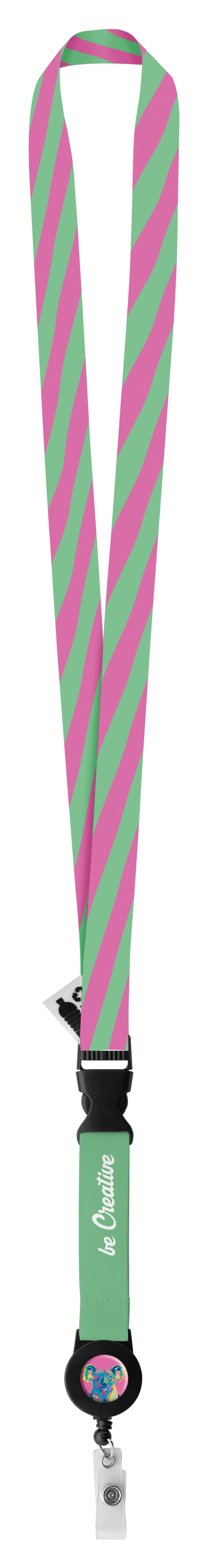 Subyard YoYo B RPET. lanyard stampa sublimazione