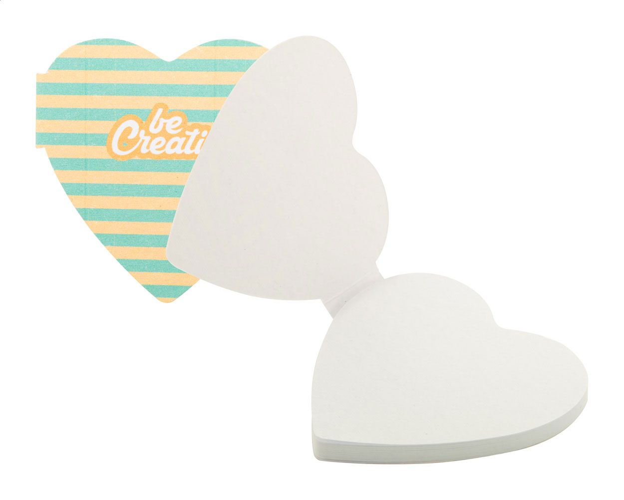 CreaStick Seed Heart. Blocco appunti personalizzabile con fogli adesivi