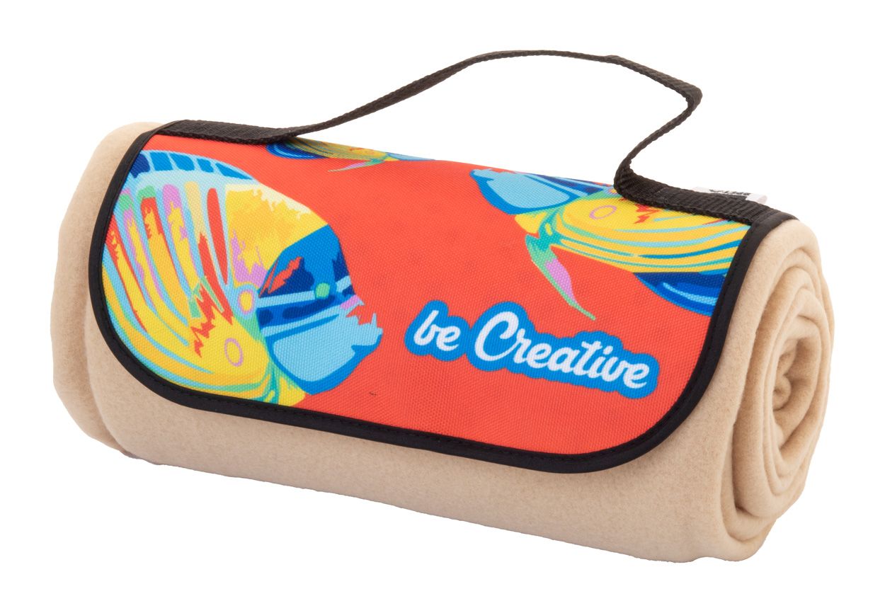 Reporta. Coperta in pile RPET personalizzabile