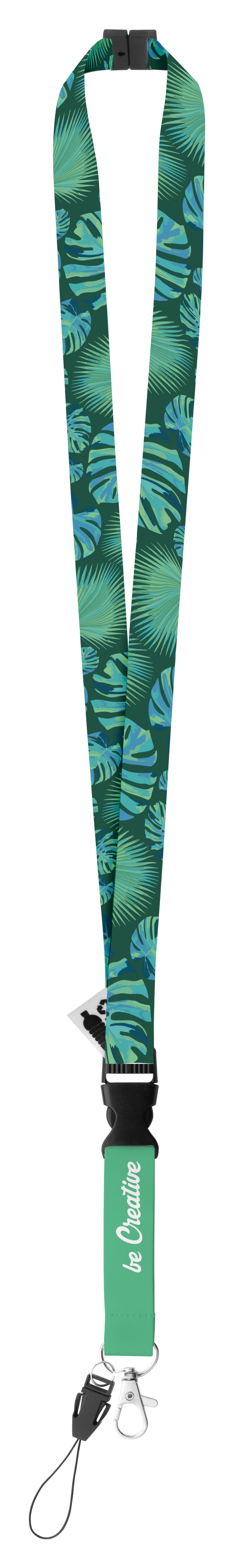 Subyard D Safe RPET. lanyard stampa sublimazione