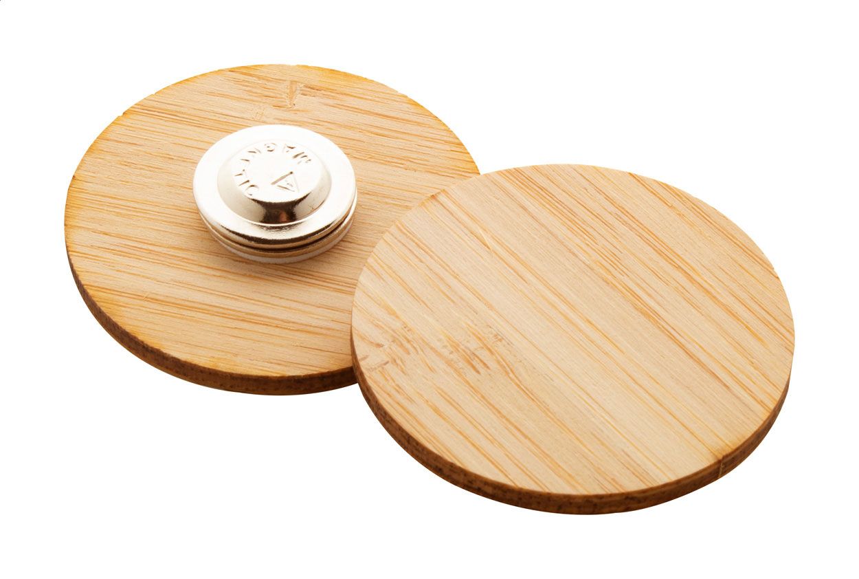 BooBadge. Spilla in bambù