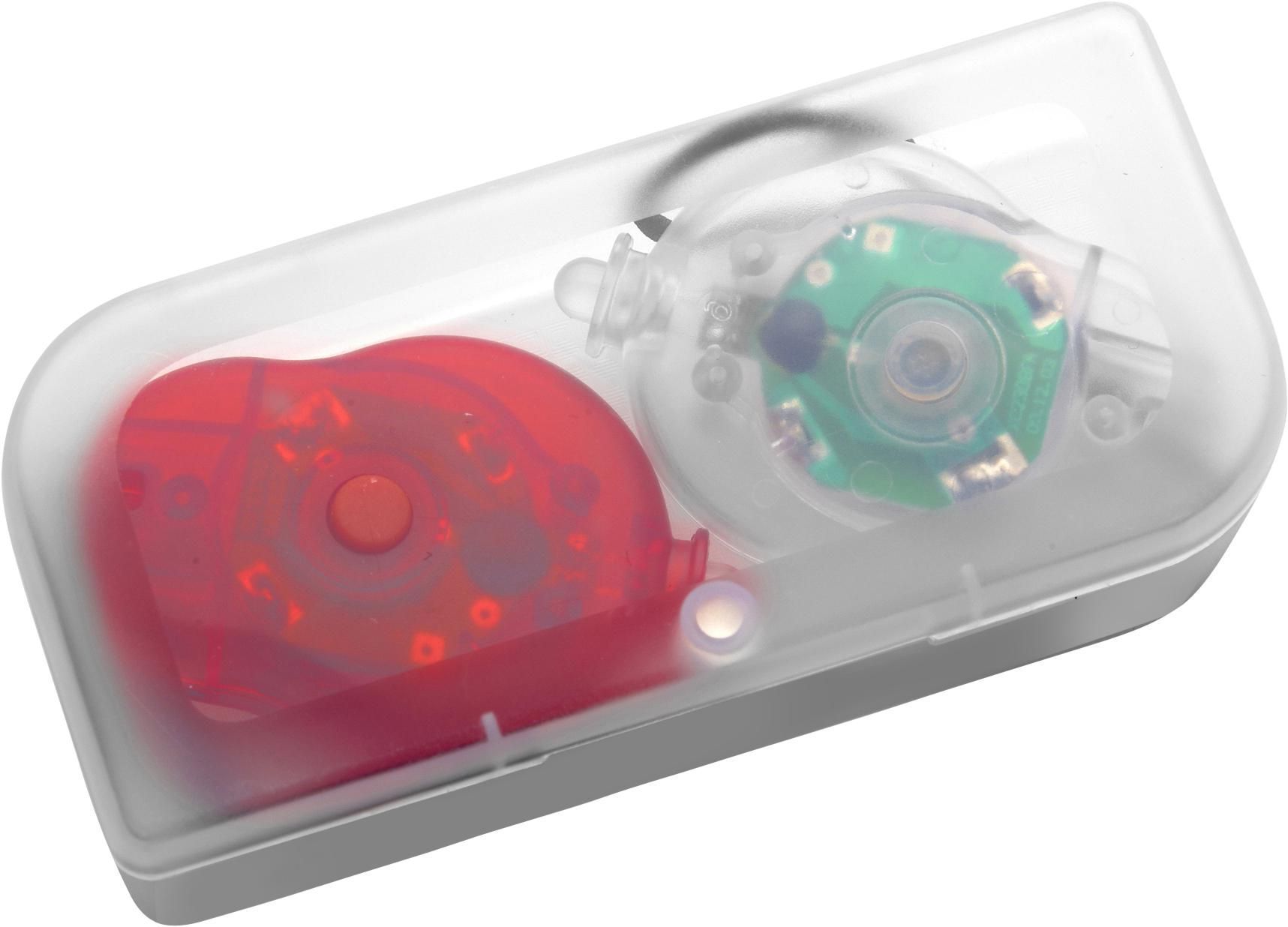 Luce di sicurezza da bicicletta, in ABS Amira