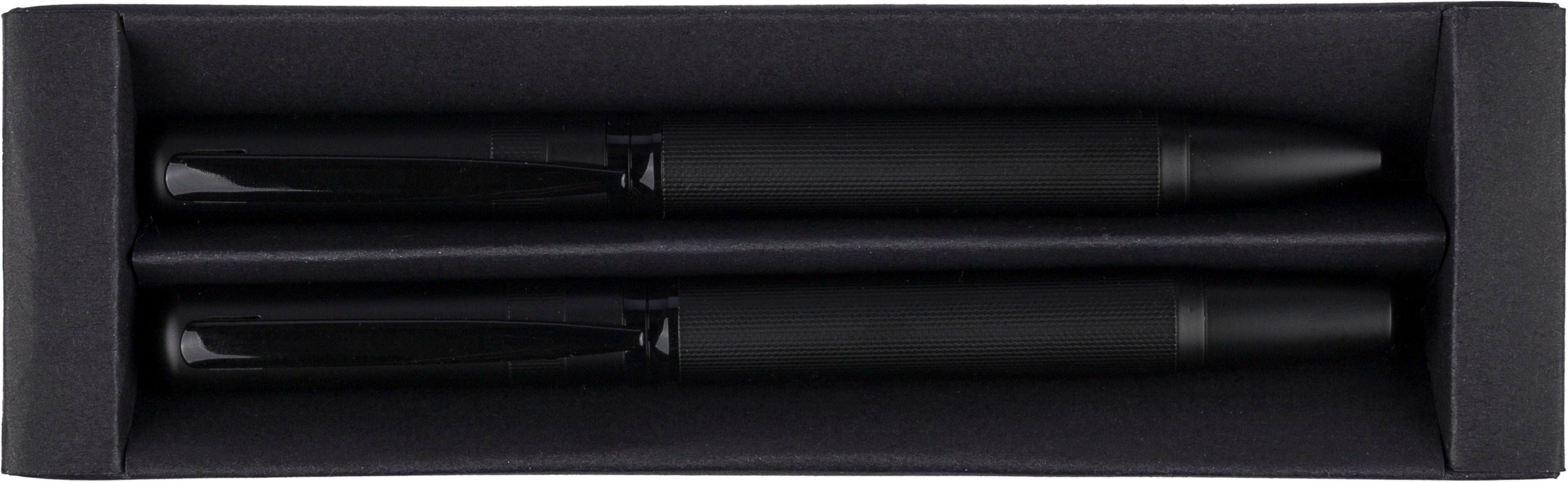 Set scrittura metallo e ottone riciclato Adel