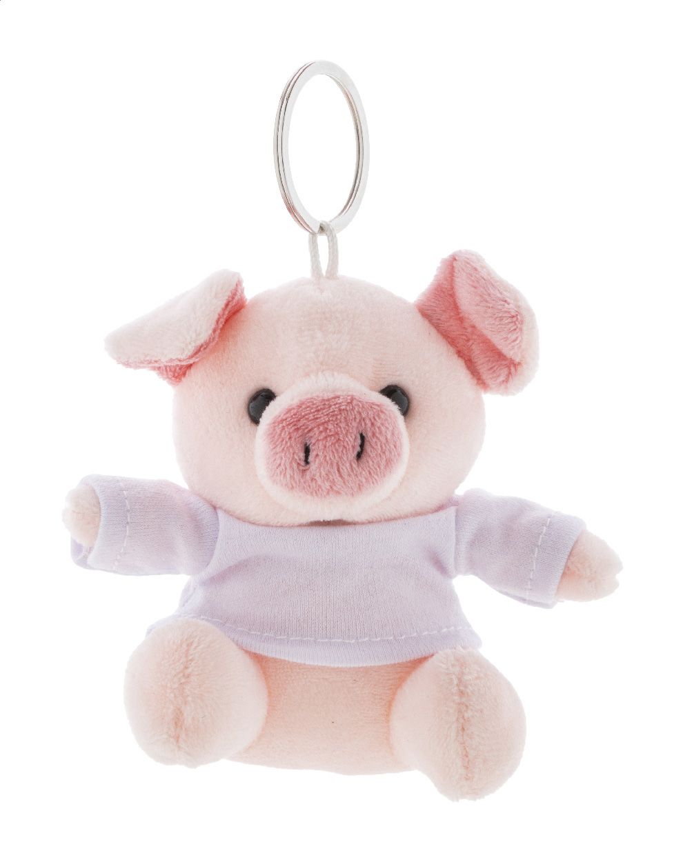 PigFob. Portachiavi con maialino in peluche
