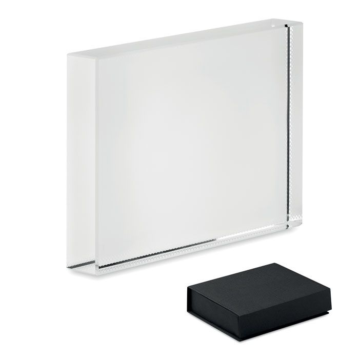 BLO. Targa in cristallo o cornice