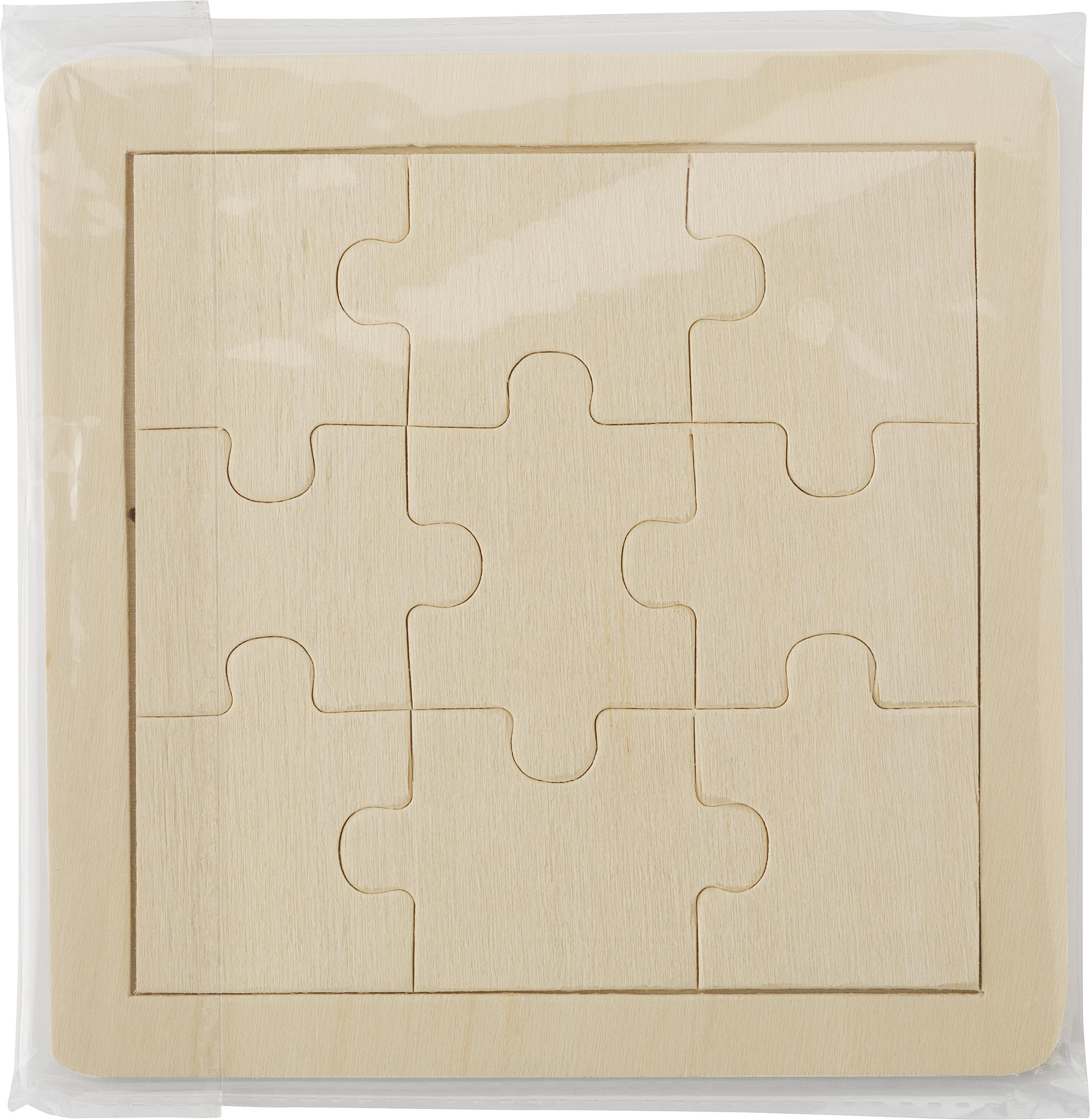Gioco del puzzle personalizzabile in legno Alvaro