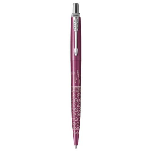 Penna a sfera Parker Jotter SE Global Icons (inchiostro blu)