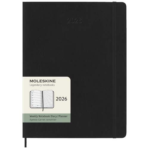 Blocco note 12 mesi formato XL con copertina morbida Moleskine