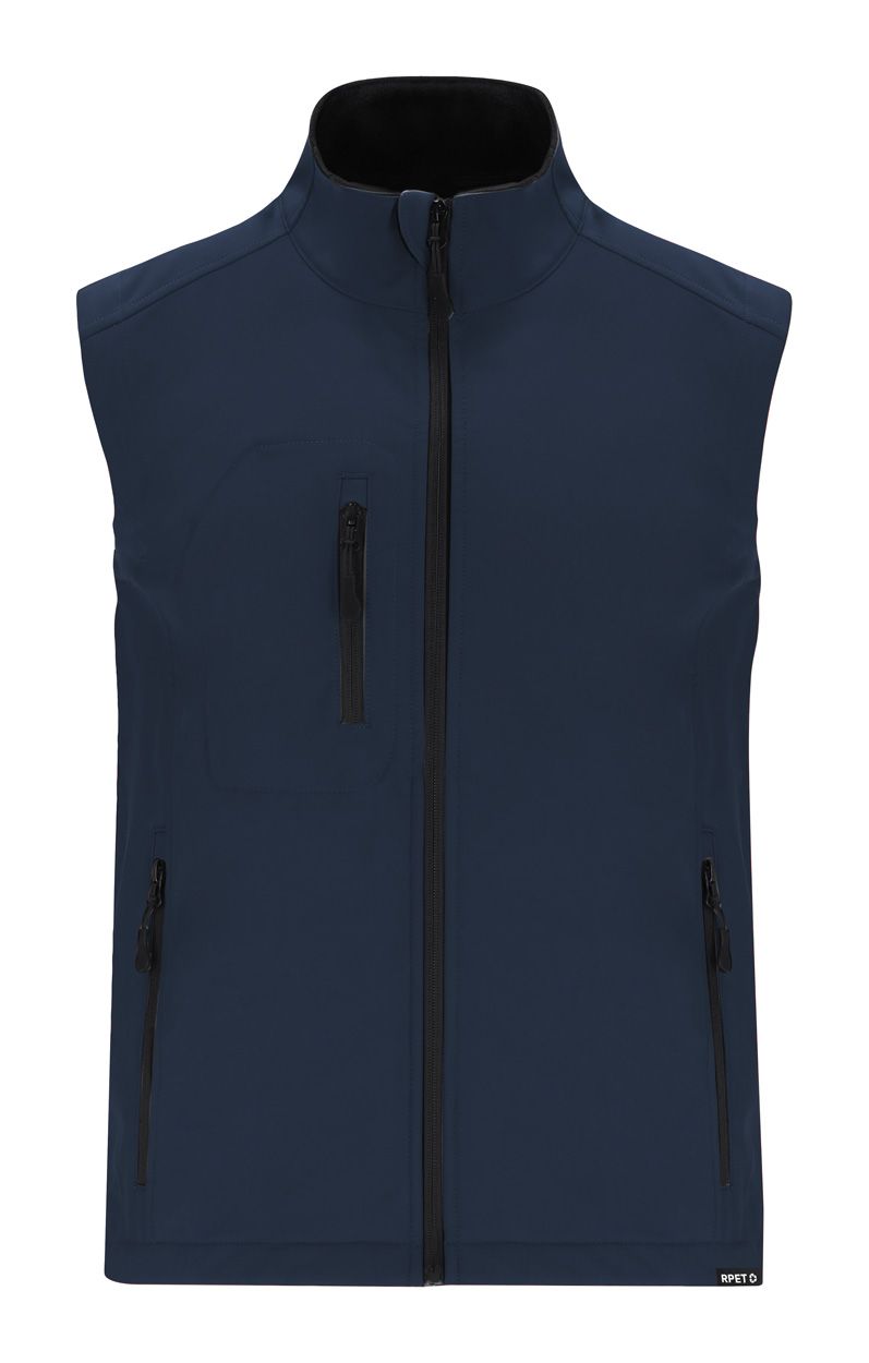 Mireo. Gilet in softshell RPET