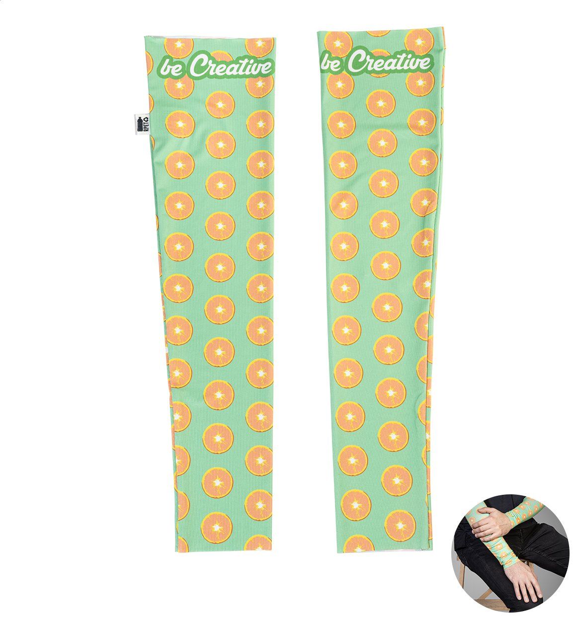 CreaLimb. manicotti in RPET personalizzabili