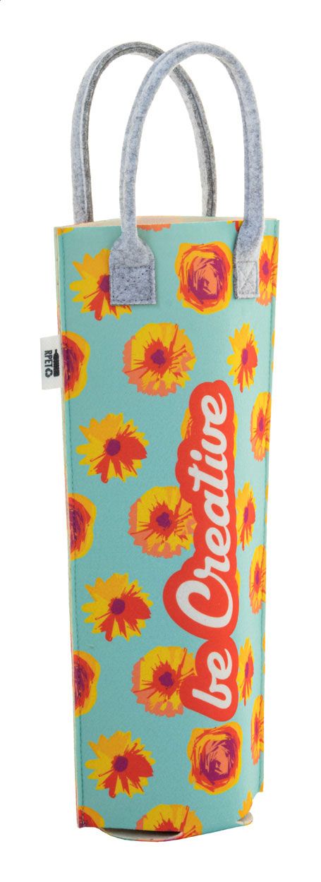 CreaFelt Vino. Borsa vino in RPET personalizzabile