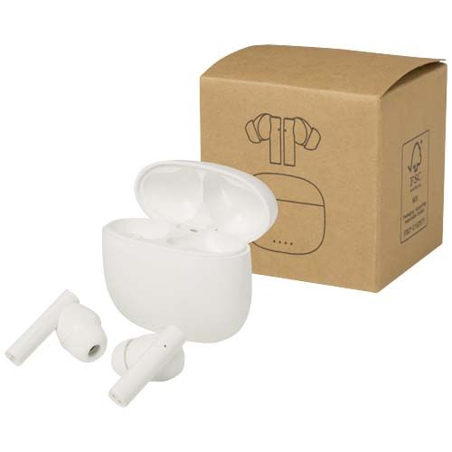 Cuffie Bluetooth® True Wireless in plastica riciclata con inserti auricolari in silicone Alterf