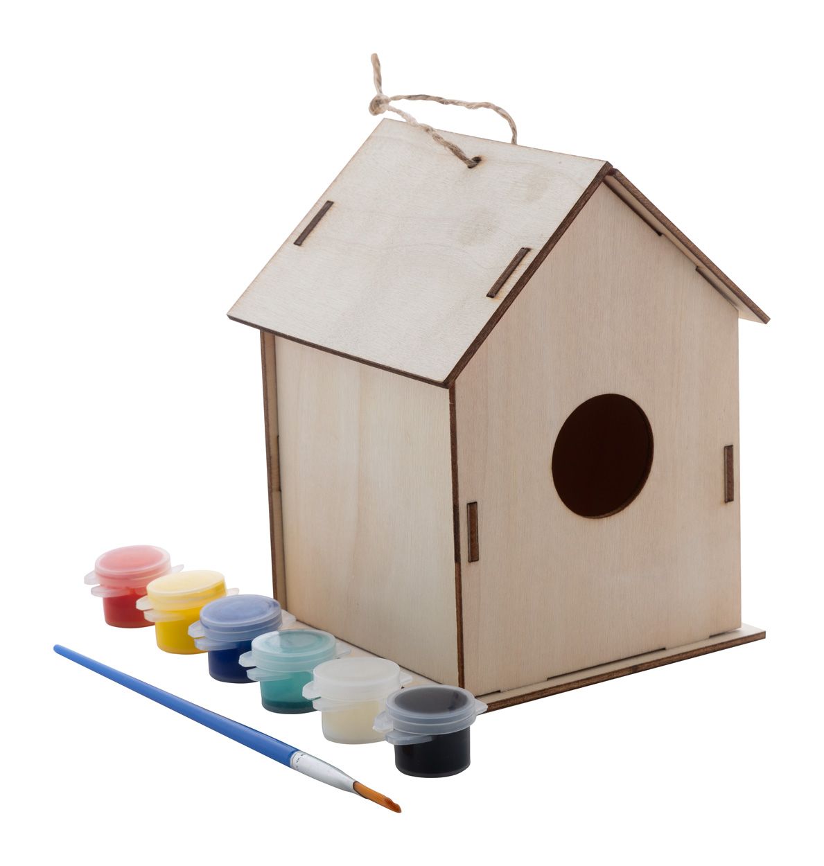 Titmice. Casetta fai da te per uccelli