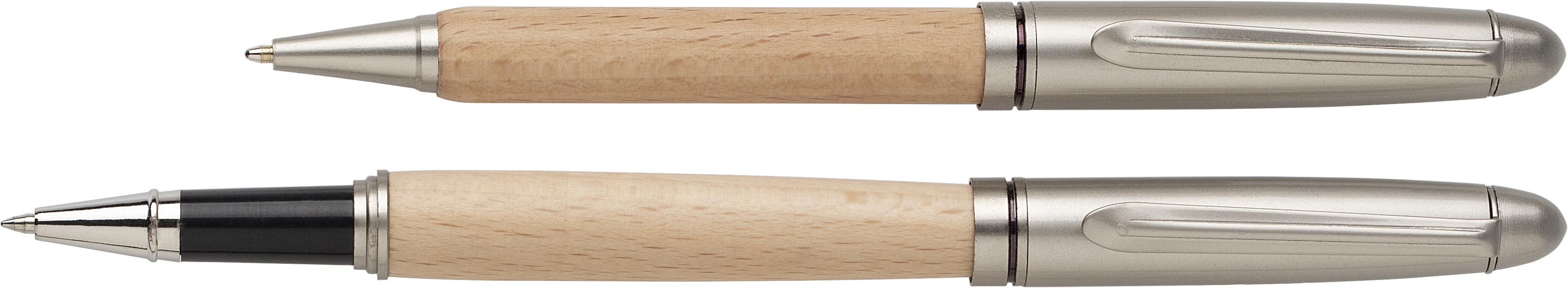 Parure in legno di faggio Oliviero